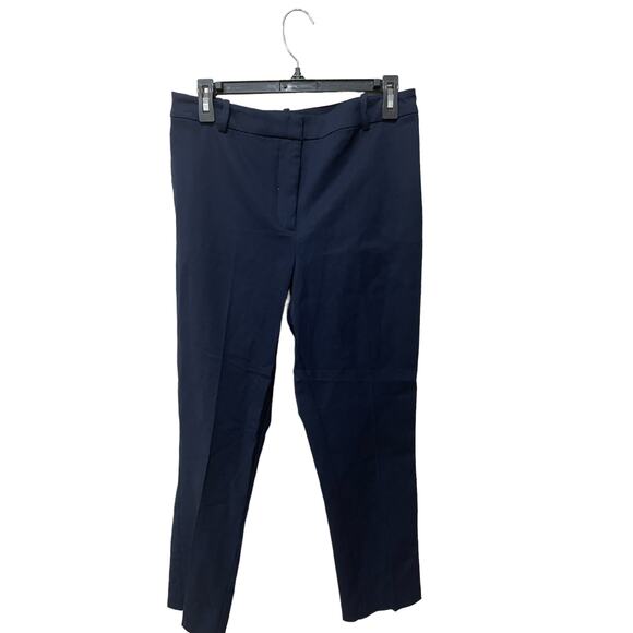 1.state Twill Slim Ankle Pants Blue Night Size 10 New with Tags - Picture 3 of 4